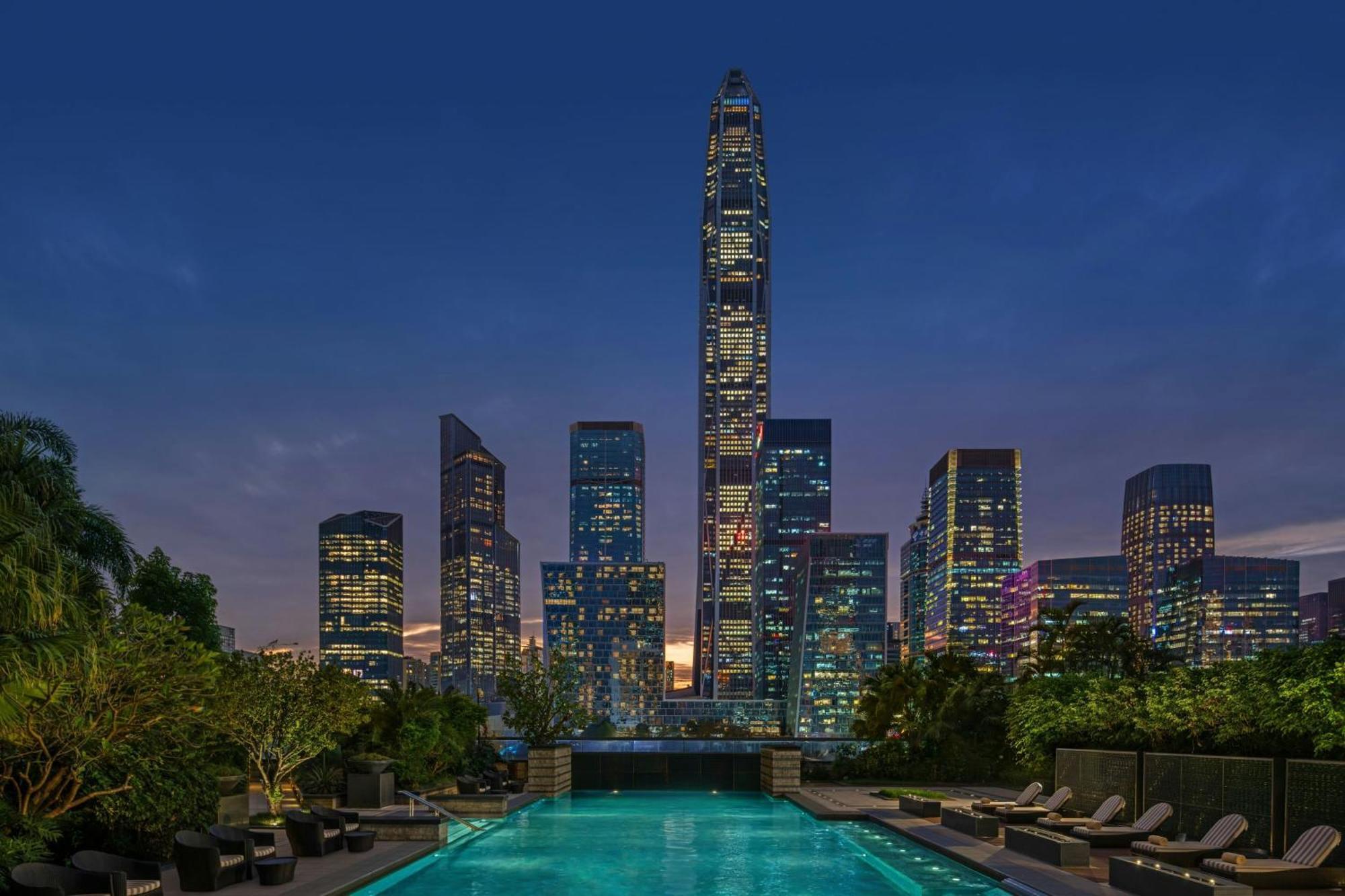 The Ritz-Carlton, Shenzhen Otel Dış mekan fotoğraf